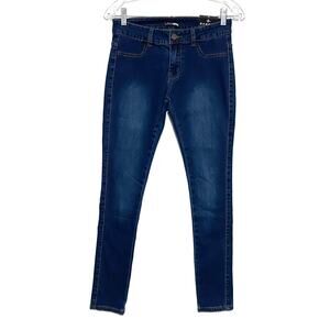 Fashion Nova Skinny Jeans Slim Leg Dark Wash Stretch Womens Denim Juniors 5 NWT
